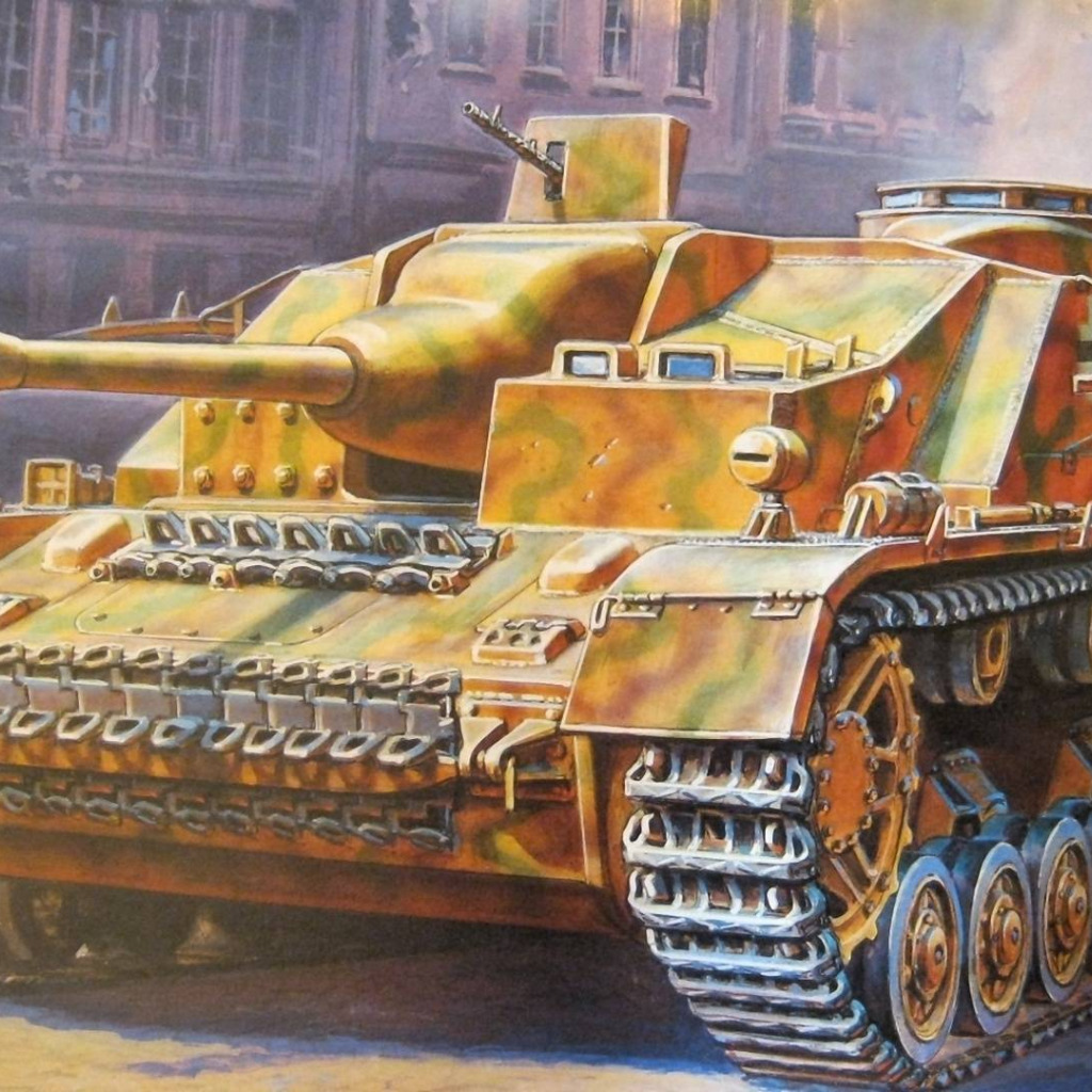 Пушки немецких танков. STUG IV. САУ STUG IV (SD. KFZ. 167). Штурмовое орудие STUG.IV. САУ Штуг 4.