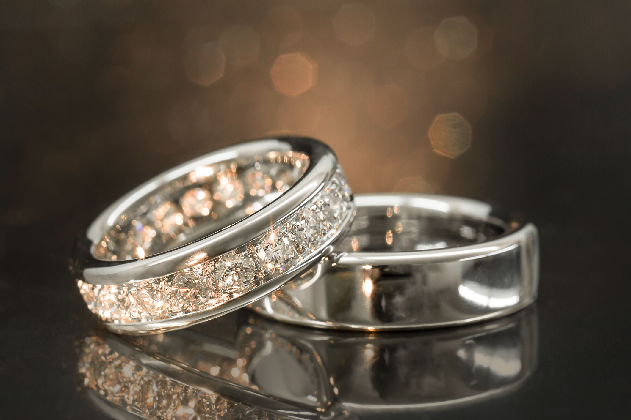 ring, two, wedding. 
