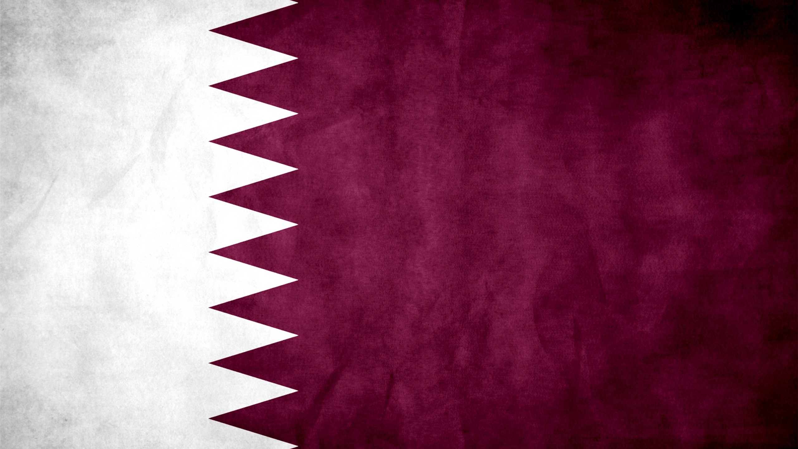 Download wallpaper flag, flag, Qatar, Qatar, section textures in resolution  2560x1440