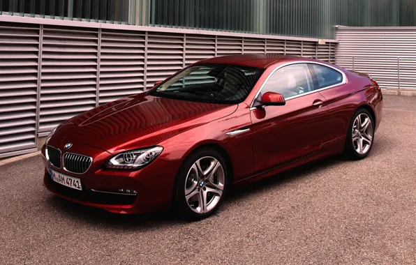 Picture Red, Auto, BMW, Machine, Boomer, BMW, Coupe, 6 Series