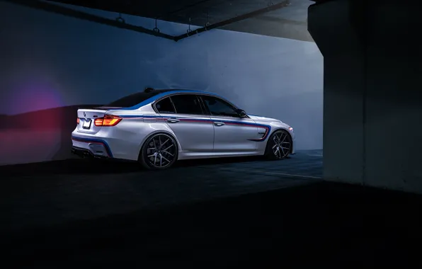 Picture BMW, Dark, German, Car, Carbon, Rear, F80, SS Customs