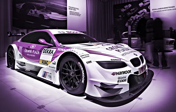 Picture purple, asphalt, sport, BMW, speed, track, ring, car, race, exhibition, spoiler, carbon, the car, beauty, …