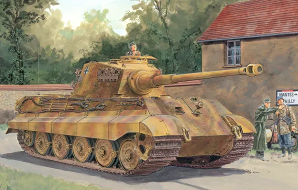 Picture Germany, Tank, the Germans, the Wehrmacht, Royal tiger