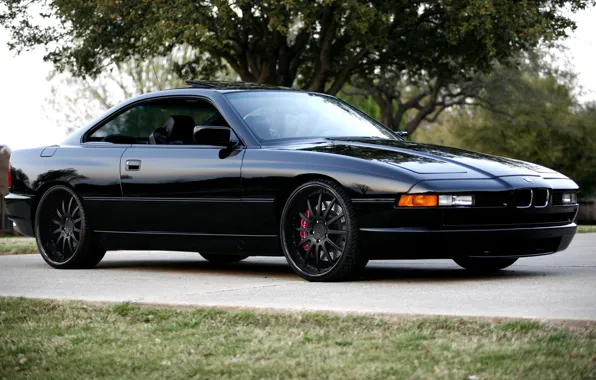 Picture Black, BMW, BMW, 850, Coupe