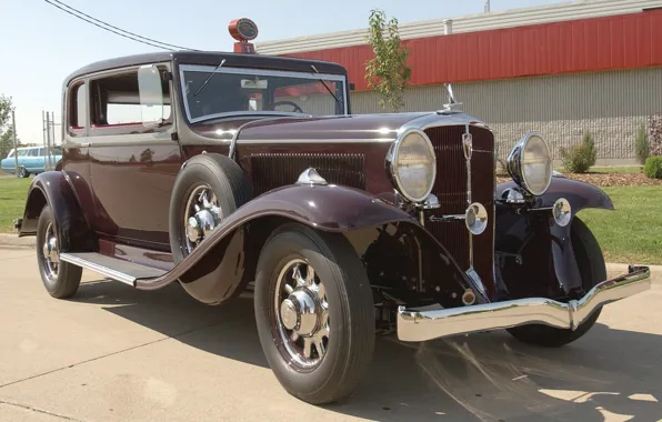 Picture auto, retro, USA, America, car, classic, 1932, Model 91, President St. Regis Brougham, Studebaker