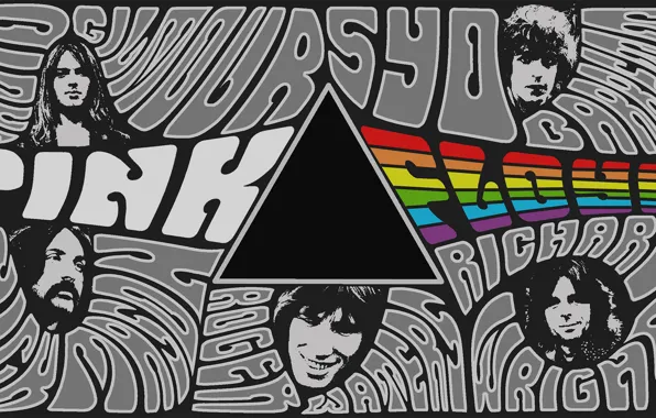 Picture music, music, rock, rock, progressive, pink floyd, Richard Wright, Roger Waters, psychedelic, Syd Barrett, David …