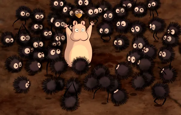 Picture hamster, Hayao Miyazaki, ghibli, spirited away, spirited away