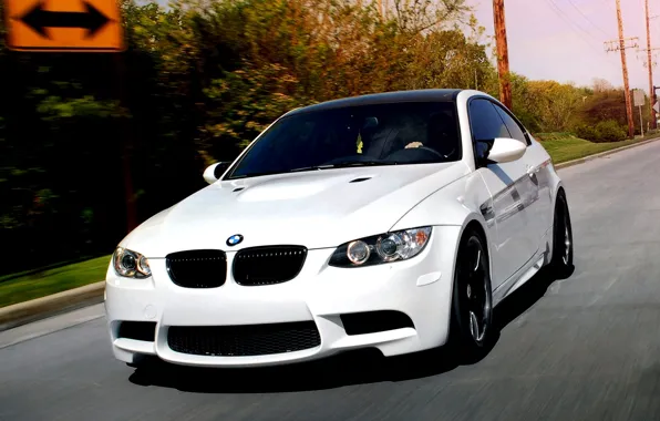 Picture car, movement, Wallpaper, tuning, bmw, BMW, coupe, speed, white, white, car, tuning, coupe, wallpapers, speed, …