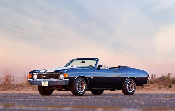 Picture auto, Chevrolet, wallpaper, Chevrolet, auto, muscle car, 454, Chevelle, Convertible, 1972, Malibu