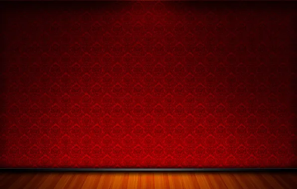 Picture red, background, wall, wall, floor, texture