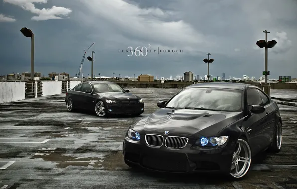 Picture 360 forged, bmw m3, black m3 Wallpaper