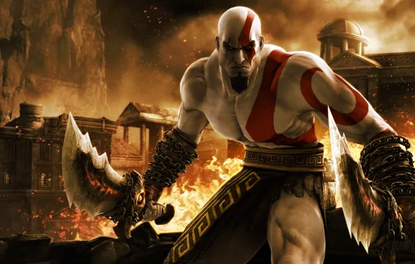 Picture the game, game, Kratos, kratos, God of war, ps3, God of War Ascension