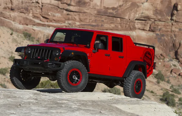 Picture Concept, jeep, the concept, Wrangler, Jeep, 2015, Wrangler, Red Rock Responder
