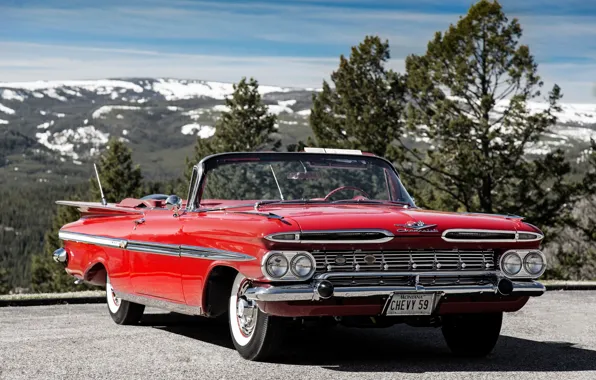 Picture Chevrolet, convertible, Chevrolet, Impala, 1959, Impala
