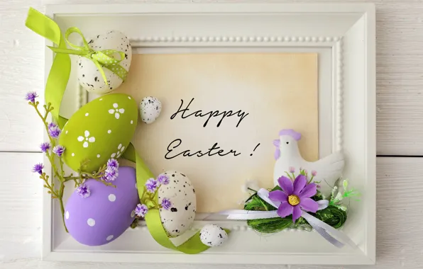 Picture flowers, eggs, Easter, tape, flowers, spring, Easter, eggs