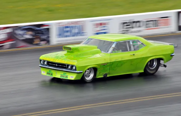Picture style, race, speed, track, airbrushing, muscle car, drag racing