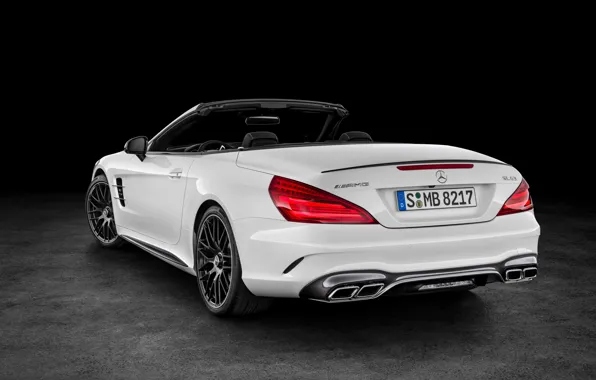 Picture white, Mercedes-Benz, convertible, Mercedes, AMG, AMG, R231, SL-Class