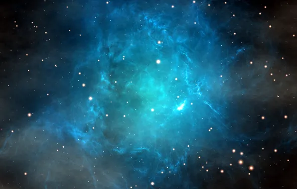 Picture space, nebula, eternity, the vastness, Bull Nebula, Taurus constellation