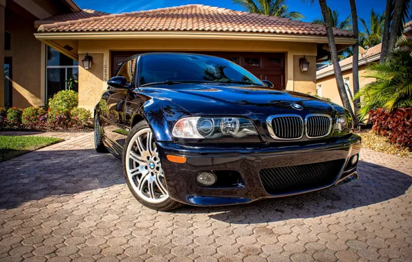 Picture lights, tuning, the hood, BMW, BMW, before, three, bumper, Drives, E46, 3 series