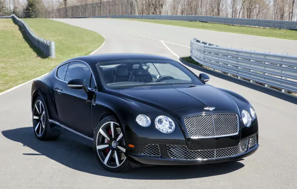 Picture machine, Wallpaper, Bentley, car, the front, handsome, Continental GT Speed, The Le Mans Edition