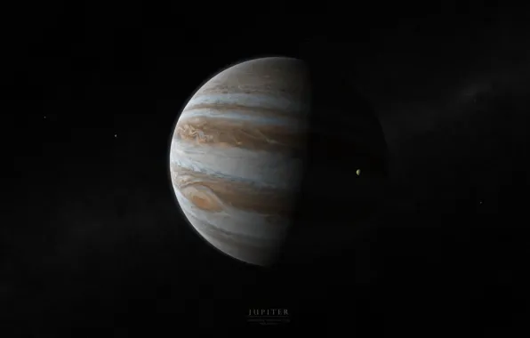 Wallpaper planet, Jupiter, satellites, jupiter, gaz giant images for  desktop, section космос - download