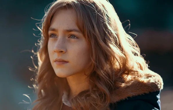 Picture eyes, look, girl, hair, actress, Saoirse Ronan, Saoirse Ronan, The lovely bones, The Lovely Bones