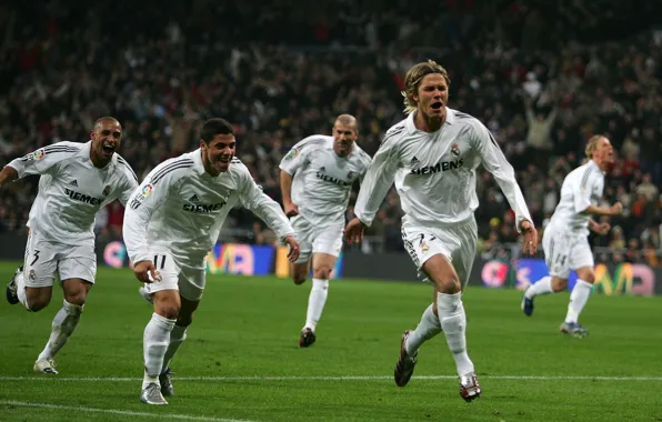 Picture Sport, Star, Football, David Beckham, David Beckham, Football, Real Madrid, Player, Legends, Zidane, Player, Goal, …