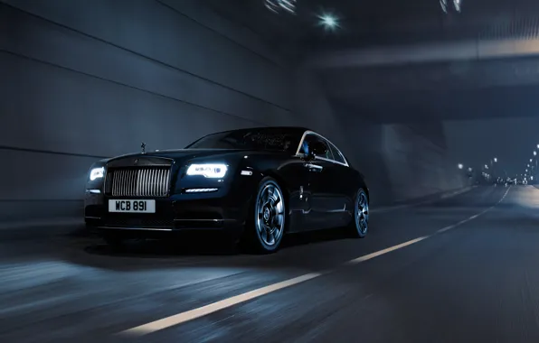 Picture black, Rolls-Royce, Black, Coupe, rolls-Royce, Wraith, Wright