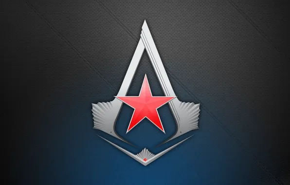 Picture sign, the game, star, logo, game, red, assassin's creed, assassin's creed 3, assassins creed 3, …