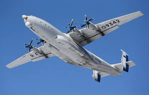 Picture flight, the plane, heavy, transport, turboprop, An-22, "Antey"