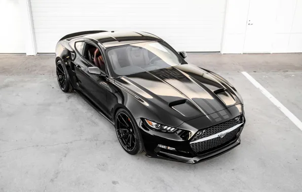 Picture Mustang, Ford, Black, Fisker, Rocket, Gas