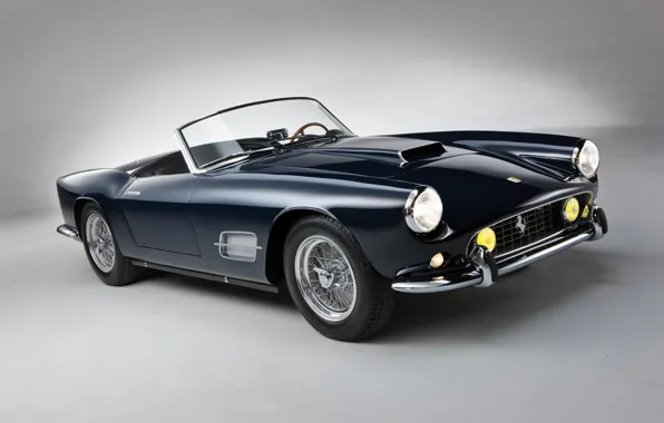 Picture Ferrari, Ferrari, CA, Spyder, California, 1959, 250 GT, Long Wheelbase, headlights open