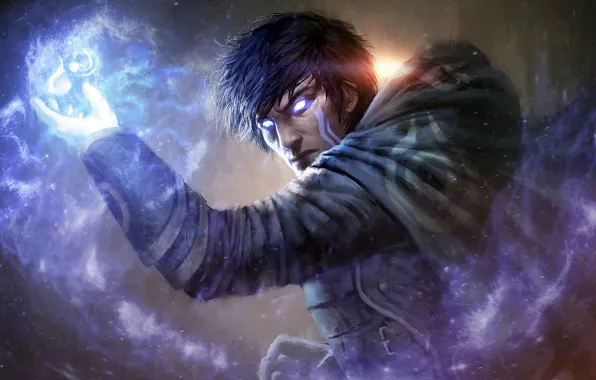Picture eyes, look, magic, male, guy, Jace, Magic: The Gathering, planeswalker