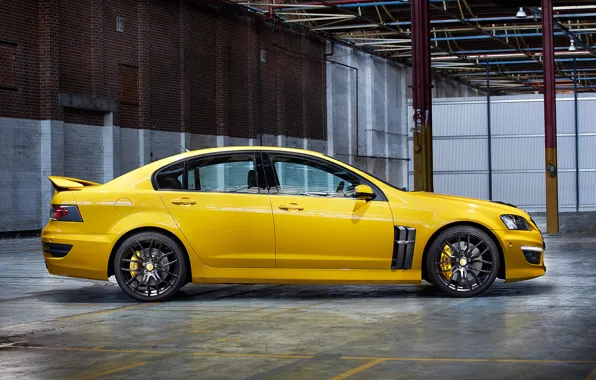 Picture yellow, garage, canopy, yellow, garage, GTS, Holden, Holden, shed, HSV