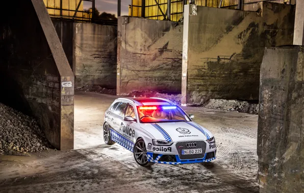 Picture Audi, Audi, police, Police, RS 4, Before, 2015