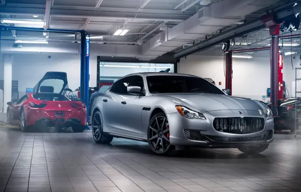 Picture Maserati, Front, GranTurismo, Wheels, Garage, ADV.1