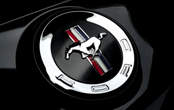 Picture macro, emblem, ford mustang