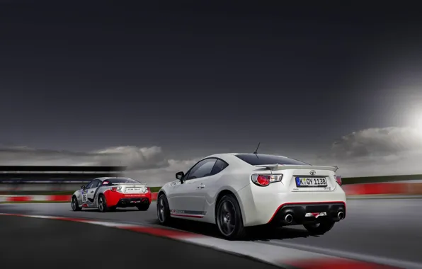 Picture Auto, White, Machine, Toyota, Car, Blik, GT86, Two, GT 86, Cup Edition