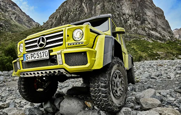 Picture Concept, face, Mercedes-Benz, Mercedes, the front, BRABUS, 4x4, AMG, Benz, W463, 2015, G 500