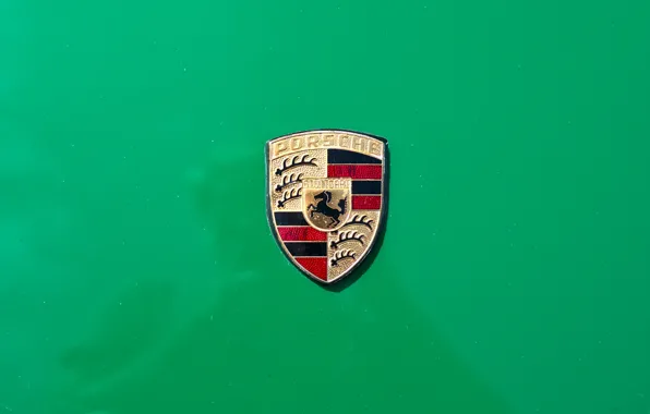 Picture sign, logo, Porsche 914