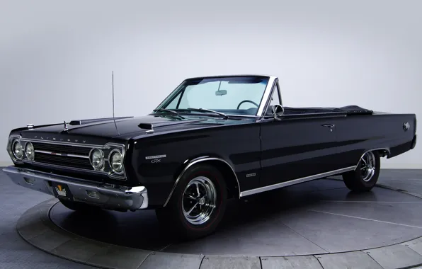 Picture background, GTX, convertible, 1967, Plymouth, the front, Muscle car, Convertible, Muscle car, 426, Hemi, Plymouth, …
