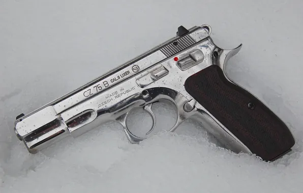 Picture weapons, self-loading pistol, CZ-75B