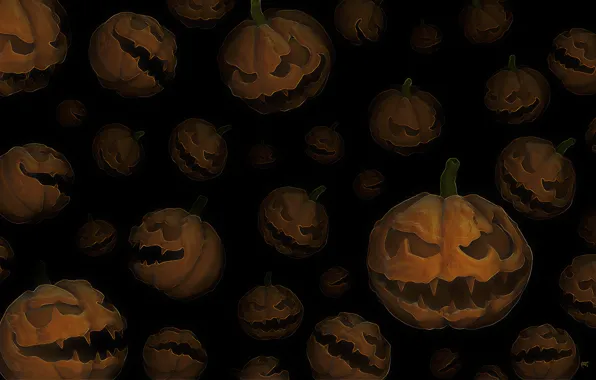 Picture pumpkin, Halloween, Halloween