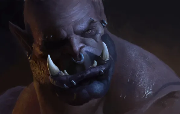 Picture face, World of Warcraft, Orc, wow, Garrosh Hellscream, Warlords of Draenor