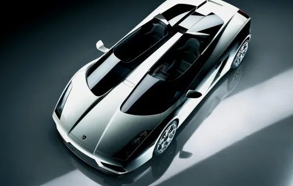 Picture silver, Lamborghini, Concept S, metallic