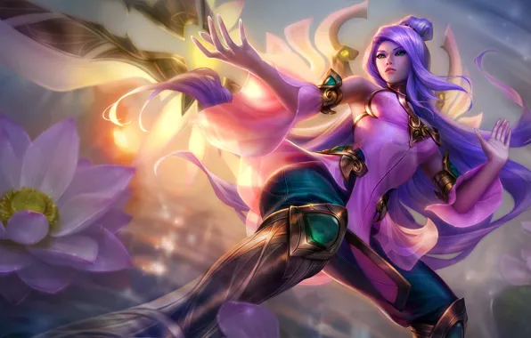 Picture girl, lol, League of Legends, Irelia, Riot Games, Will of the Blades, Order of the …