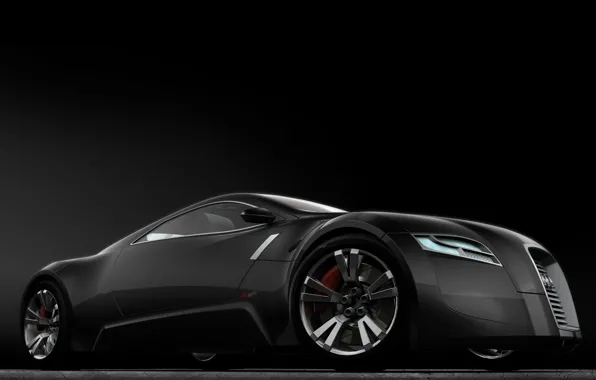 Picture Concept, Audi, black