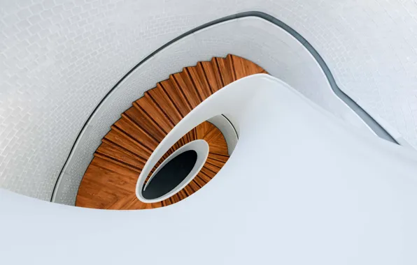 Picture wood, spiral, staircase, architecture, stairs