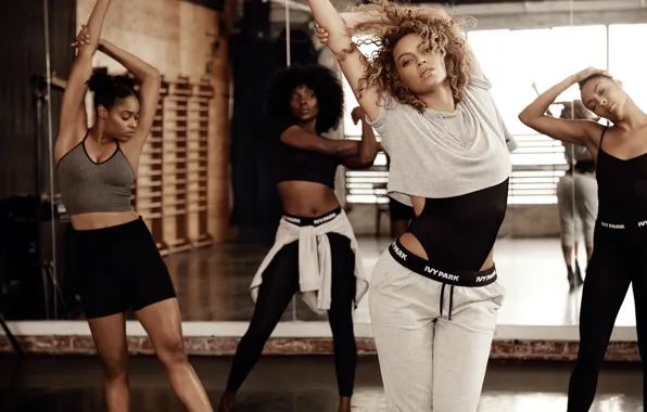 Picture girls, singer, Beyonce, dancing