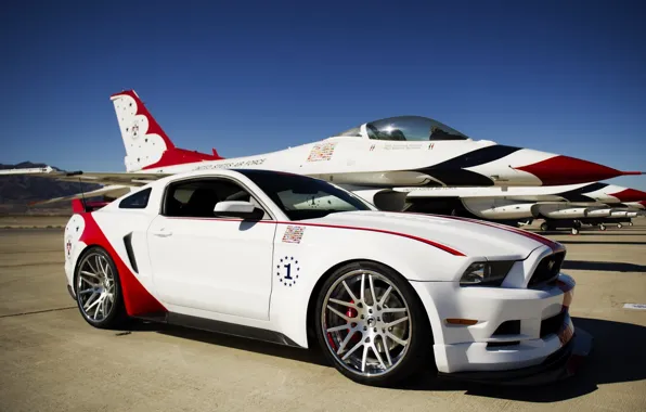 Picture Ford, USAF, Mustang GT, 2014, Thunderbirds Edition